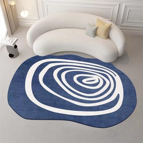 PUIOKA Teppiche, großflächige Teppiche für Wohnzimmer, Teppiche aus Kaschmirimitat, rutschfeste Teppiche mit unregelmäßiger Form PUIOKA Teppiche, großflächige Teppiche für Wohnzimmer, Teppiche aus Kaschmirimitat, rutschfeste Teppiche mit unregelmäßiger Form von PUIOKA