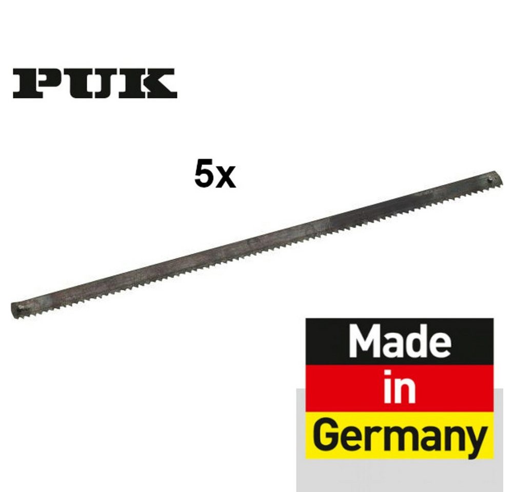 PUK Sägeblatt Metallsägeblätter PUK Sägeblätter 150 mm für Metall 5er-Pack, für hochwertige Sägeschnitte aller Metalle von PUK