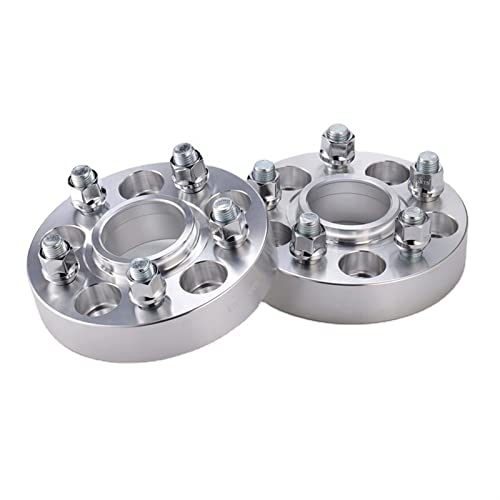 PULJIM 2 Stück PCD 5x120 CB 72.6 Spurverbreiterungsadapter passend for BMW E60 E90 Land Rover Mini geschmiedete Aluminiumlegierung (Color : 2PC Adapter 30mm) von PULJIM