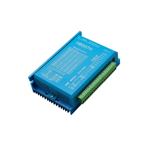 PULME Schrittmotortreiber HBS57H Hybrid servo Driver DC24-70V 0-200kHz 5A Motor Driver for Nema23 Nema24 Close Loop Motor von PULME