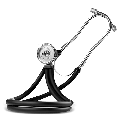 Pulox Rappaport Stethoskop - Professionelles 5-in-1 Doppelschlauch Stethoskop mit wandelbarem Doppelkopf und Zubehör Pulox Rappaport Stethoskop - Professionelles 5-in-1 Doppelschlauch Stethoskop mit wandelbarem Doppelkopf und Zubehör von PULOX