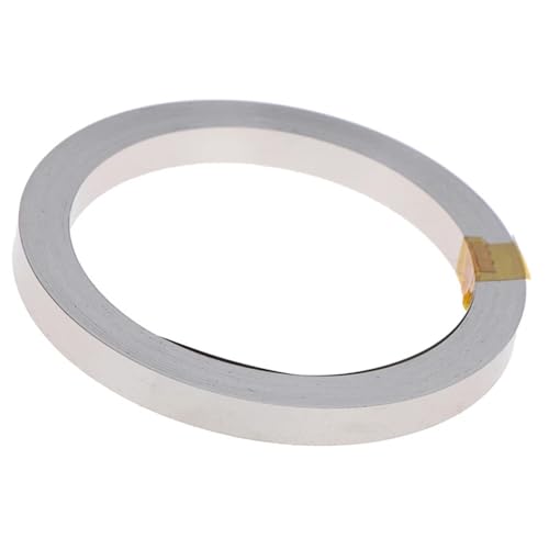 99,7% Nickelstreifen for Li-Ionen-Batterien, Punktschweißen, Galvanisieren, Silber, Größensortiment (10 m, 0,1 x 7 mm)(5m 0.1x8mm) von PULaif