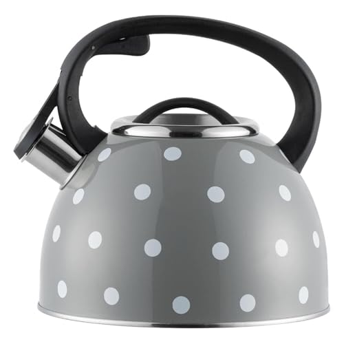 For den Herd, Teekannen aus hochwertigem Edelstahl for den Herd mit ergonomischem Cool-Touch-Griff von PULaif