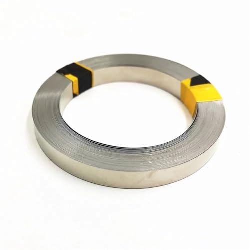 PULaif 2 Stück Nickelstreifen for Li-Batterie, 99,96% Reine Nickelstreifen, Punktschweißgerät, 0,1–0,2 x 8 mm x 5 m, Silber (0,15 x 8 mm x 5 m)(0.1x8mmx5m) von PULaif