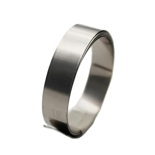 PULaif Reiner Nickelstreifen 99,99% 1 Stück for Li-Batterie-Punktschweißgerät, Silber, mehrere Größen (0,2 x 7 x 500 mm, 1 Stück)(0.2x7x500mm 1pc) von PULaif