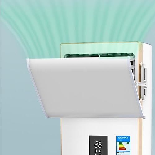 Verstellbarer Klimaanlagen-Luftleitblech, Air Vent Deflektor Windschutzscheibe Outlet Schallwand for Schrank Wohnzimmer Klimaanlagen Mehrere Größen(20 * 70cm) von PULaif