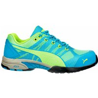 Damensicherheitsschuh Knit Blue Wns Low Gr.38 blau/grün S1P hro src EN20345 von PUMA SAFETY SHOES