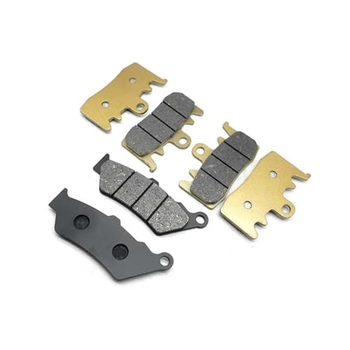 PUMMJCOW Bremsbeläge Für B&MW R 1200 GS 2013-2018 R1200GS Für Abenteuer 2014 2015 2016 R1200R R 1250 RS R1250RS 2019-2021 Motorrad Vorne Hinten Bremsbeläge Motorradzubehör(Color:Whole Set) von PUMMJCOW