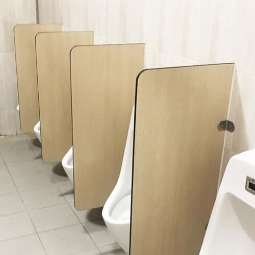 Urinal Trennwand, Urinal-Abtrennung, Toilettentrennwand, Urinal-Sichtschutzpaneele, Trennschutz-Abtrennung, Urinal-Trennwand für Männer, Zubehör mit Edelstahl-Eckcode (Color : 1 Pcs) von PUMPIE