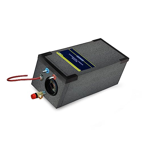 PUNDMANN Therm AIR 9L Warmwasser - Boiler für Warmwasseraufbereitung in Wohnmobil, Camping, etc. durch Standheizung oder elektrischen Heizstab 12V, 24V, 230V (230V/500W) von PUNDMANN