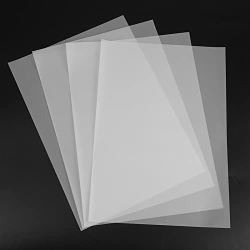 100 Stück A4 Transluzente Pauspapiere mit Schwefelsäure Zum Kopieren von Zeichnungskalligraphie von PUNELE