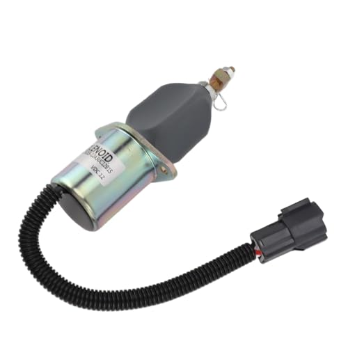 PUNELE 12V Kraftstoff Shut Off Magnet 1751ES 12A3UC12B1S Eisen Solenoidventil Magnetventil Generator Motor von PUNELE