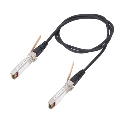 Hochgeschwindigkeit 10 Gbit/S SFP + Twinax -Kabel, 1M / 3,28ft Direkt Angewirkt, Kupfer, Passive 10GBase Cu für SFP GB CU1M, Geeignet für Rechenzentrum, Netzwerk, Hochgeschwindigkeit 10 Gbit/S SFP + Twinax -Kabel, 1M / 3,28ft Direkt Angewirkt, Kupfer, Passive 10GBase Cu für SFP GB CU1M, Geeignet für Rechenzentrum, Netzwerk, von PUNELE
