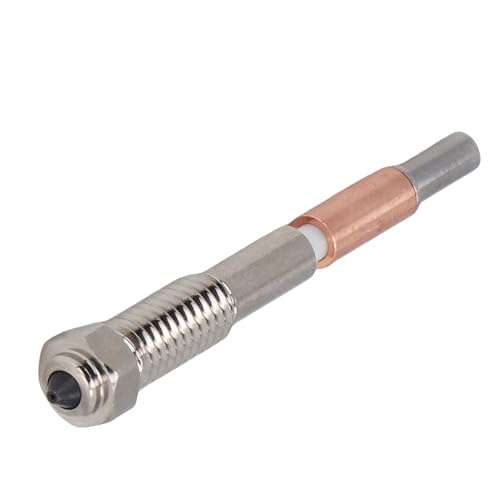 PUNELE 0,4 Mm Schnell -Tauschdüse Schnelle Wechseldüse Easy Swap Düse für QIDI Plus 4 3D -Drucker mit Hoher Thermischer Leitfähigkeit Integrierter Düse und Heatbreak Unterstützt PLA von PUNELE