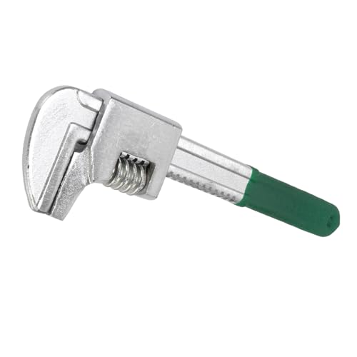 PUNELE 11in Ein Verstellbares Schraubenschlüssel mit Breiter Kiefer Schreite 90 ° Offset Design Slim Head Cr V Stahl mit 2,87 Zoll Kieferkapazität für Reparaturen des Automobilzyklus (Grün) von PUNELE