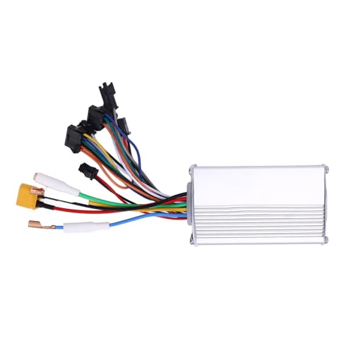 PUNELE 1200W Elektrofahrradcontroller 48 V 25A Heckantrieb Motordrehzahlregler mit Aluminiumlegierung für Elektrofahrradroller von PUNELE