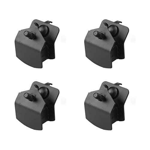 PUNELE 4PCS Generator Fuß Pad Stoßdämpfende 168F 170F 2KW‑3KW Kissen Pad Generator Dämpfungsfuß Zubehör von PUNELE