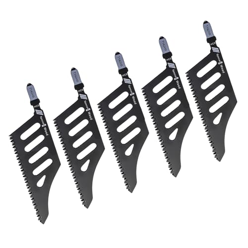 PUNELE 5pcs Flush Geschnittene Puzzle Flush Schneidsäure Sägepilzverkleidung Jigsaw Säge Hoher Kohlenstoffstahl 3 -Seiten -Zähne mit ABS -Griff für Trockenbau -Metall -Sperrholz PUNELE 5pcs Flush Geschnittene Puzzle Flush Schneidsäure Sägepilzverkleidung Jigsaw Säge Hoher Kohlenstoffstahl 3 -Seiten -Zähne mit ABS -Griff für Trockenbau -Metall -Sperrholz von PUNELE