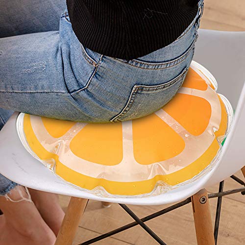 PUNELE Aufblasbares Wasserkissen, Tragbare Kühlmatte für Camping Im Freien und Wandern mit Aufblasbarer Matte, Material für ältere Menschen und (Orange) von PUNELE