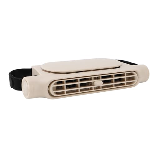 PUNELE Effizienter USB -Autokühlungslüfter Blattloser Sicherheit Turbo Leistungsstark, mit Multifunktion für die Kopfstütze des Autos Zurück (Beige) von PUNELE