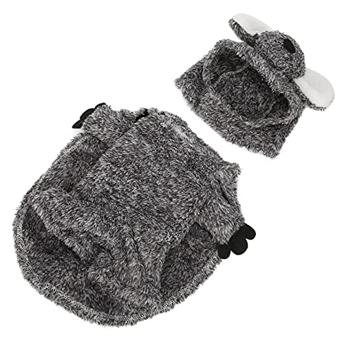 PUNELE Hundepuppen Cosplay -Kostüm Komfortable Weiche Lustige Hundehund Kostüme für das Halloween -Weihnachtsfeier (L) von PUNELE