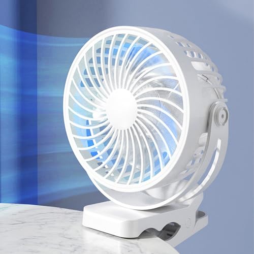 PUNELE Kompakt USB -aufgeladen auf Lüfter 3 Geschwindigkeiten 360 Grad Rotatierbarer Desktop -Lüfter mit 2H, 4H, 6H -Timer für Camping, Schlafsaal, Büro PUNELE Kompakt USB -aufgeladen auf Lüfter 3 Geschwindigkeiten 360 Grad Rotatierbarer Desktop -Lüfter mit 2H, 4H, 6H -Timer für Camping, Schlafsaal, Büro von PUNELE