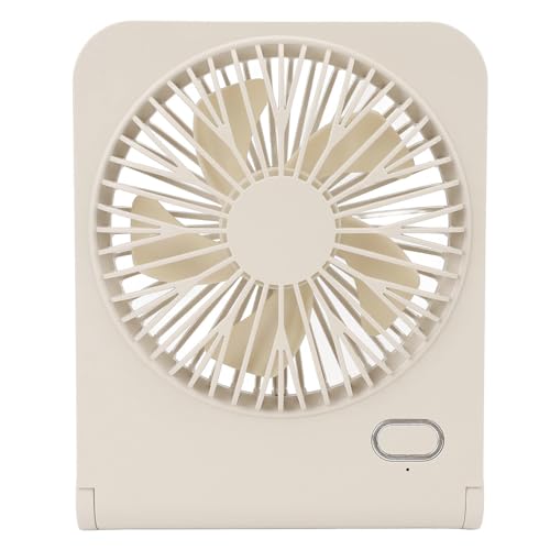 PUNELE Kompakter USB -Schreibtischventilator mit Starkem Wind, Ruhige Mini -Kühlung für Büro, Outdoor (Gelb) von PUNELE