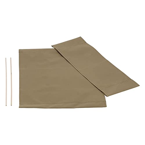 PUNELE Stuhl Deckungsstuhl Stuhl Ersatzabdeckung Oxford Stoff mit 2 Stöcken für den Director Club -Fahrer Khaki von PUNELE