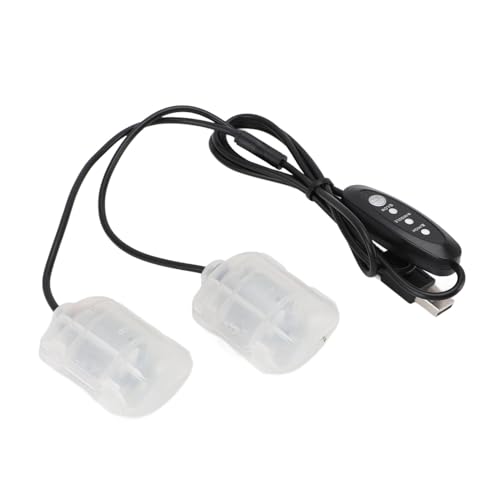 PUNELE USB 3-Geschwindigkeitsvibrationsmotor 5V 3000-4500 U/Min Gebürstete Gleichstrommotor mit PP-Schnalle-Struktur 1,1 M Kabel für Massage Kissen Lendenhalterstütze Sitzpolster PUNELE USB 3-Geschwindigkeitsvibrationsmotor 5V 3000-4500 U/Min Gebürstete Gleichstrommotor mit PP-Schnalle-Struktur 1,1 M Kabel für Massage Kissen Lendenhalterstütze Sitzpolster von PUNELE
