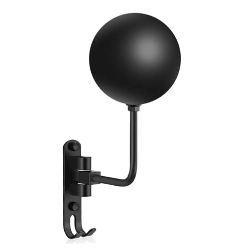 PUNELE Wandmontage Helmregal 180 Grad Rotatable Universal Metal Helm Helm Halter für Motorrad -Baseball -Fußballhelme mit Robuster Edelstahl -Aluminiumdesign PUNELE Wandmontage Helmregal 180 Grad Rotatable Universal Metal Helm Helm Halter für Motorrad -Baseball -Fußballhelme mit Robuster Edelstahl -Aluminiumdesign von PUNELE
