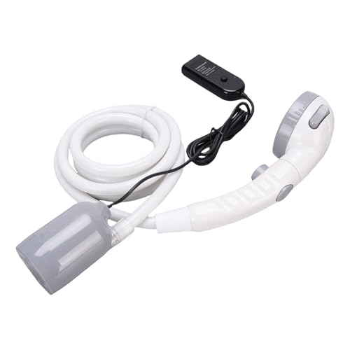 Tragbares Camping -Duschauto oder USB Angetriebene Outdoor Electric Duschpumpenpumpe Kit IPX7 Water Proof 3 Einstellbare Sprühmodi von PUNELE