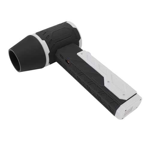 Turbofan-Gebläse, Handheld 50 Mm 800-1000 G Windkraftgebläse mit Stromanzeigemodul, Typ C Schnelllade Elektroluftreiniger, Tragbar für das Waschen von Autos, Draußen, Draußen von PUNELE