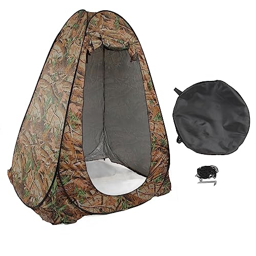 -up -Zeltblattmuster 3 Sport - -up -Zelt für Schatten Toilettendusche Bad Zum Camping -Wanderfischen Umziehen von PUNELE