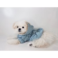 Pastell Mantel || Warme Winterjacke Für Hunde, Dicker Warmer Hoodie Hunde von PUPPERY