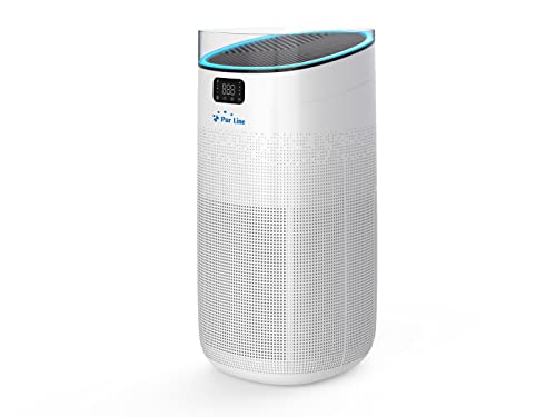 Luftreiniger HEPA-Filter und Aktivkohlefilter und Ionisator gesteuert durch WIFI FRESH AIR 140 Purline von PUR LINE