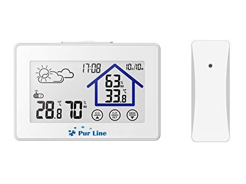 PURLINE WS07N Wetterstation mit Touchscreen und Außensensor PURLINE WS07N Wetterstation mit Touchscreen und Außensensor von PUR LINE