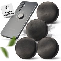Schungit Aufkleber 4Er Set | Emf Blocker Für Handy, Smartphone, Tablet Und Laptop Sticker Mit Zertifikat - Original Aus Karelien Schungit Aufkleber 4Er Set | Emf Blocker Für Handy, Smartphone, Tablet Und Laptop Sticker Mit Zertifikat - Original Aus Karelien von PURAJA