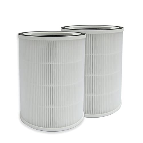 PUREBURG 2 Stück Ersatzfilter kompatibel mit Himox HIMOX-H10 Luftreiniger H13 HEPA Filter in 4 Stufen Aktivkohle Luftreiniger VOC von PUREBURG