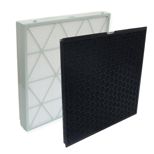 PUREBURG CFX-H1001/AA Ersatzfilter Set kompatibel mit Samsung Cube Smart Luftreiniger, H13 HEPA + Aktivkohlefilter von PUREBURG