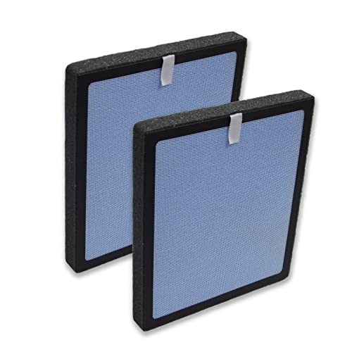 PUREBURG Ersatzfilter, kompatibel mit YIOU R1 P1802 Luftreiniger & Elechomes P1801 Luftreiniger, 2er-Pack H13 True HEPA + Aktivkohle 2-in-1 von PUREBURG