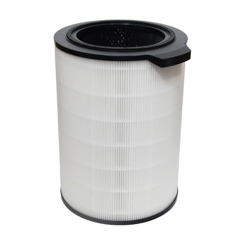 PUREBURG Ersatzfilter Kompatibel mit Bosch Air 6000 Luftreiniger,1er-Pack H13 HEPA Aktivkohle 2-in-1 3-Stufen-Filtration Staub VOCs Geruch von PUREBURG