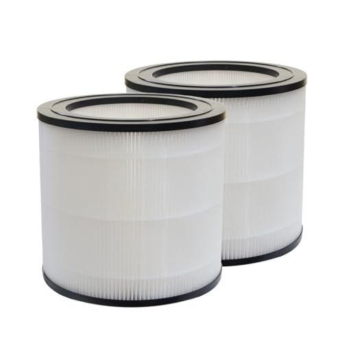 PUREBURG FY0611 Ersatzfilter kompatibel mit Luftreinigern der Serie 600 von PHILIPS - AC0650/10 AC0650, Teilenummer FY0611/30,2er-Pack H13 True HEPA von PUREBURG