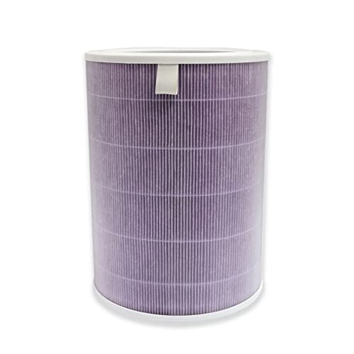 PUREBURG M8R-FLH Ersatzfilter kompatibel mit Xiaomi Mi Luftreiniger 3C 3H 3, 2C 2H 2S, Pro Luftreiniger, H13 HEPA 4-stufige Filtration Aktivkohle Air Clean Staub VOCs von PUREBURG