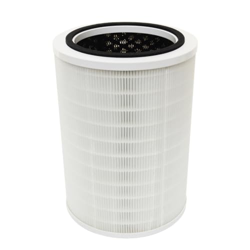 PUREBURG R-M003 Ersatzfilter kompatibel mit RENPHO R-M003 Luftreiniger R-M003-F1 R-M003-F2, H13 HEPA Aktivkohle, 2-in-1, 4-stufige Filtration von PUREBURG