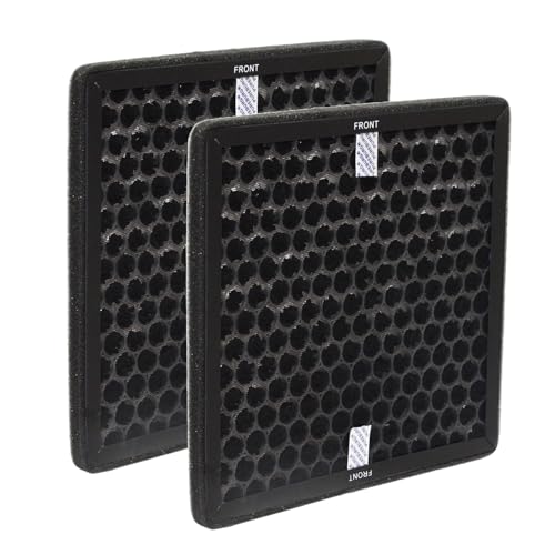 PUREBURG SDL-30P Ersatzfilter, kompatibel mit Shinco SDL 30 Pint Luftentfeuchter, 2er-Pack Aktivkohlefilter, VOCs, Geruchsreinigung von PUREBURG