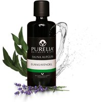 Saunaaufguss Konzentrat Euka-Lavendel 100 ml natürlicher Sauna-aufguss - reine ätherische Öl - Purelia von PURELIA