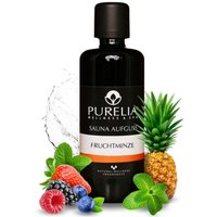 Saunaaufguss Konzentrat Fruchtminze 100 ml natürlicher Sauna-aufguss - reine ätherische Öle - Purelia von PURELIA
