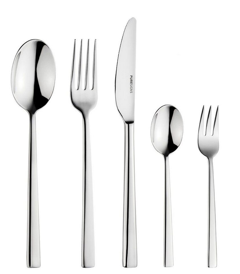 PURESIGNS Besteck-Set CENTUM (30-tlg), 6 Personen, Edelstahl 18/10 von PURESIGNS