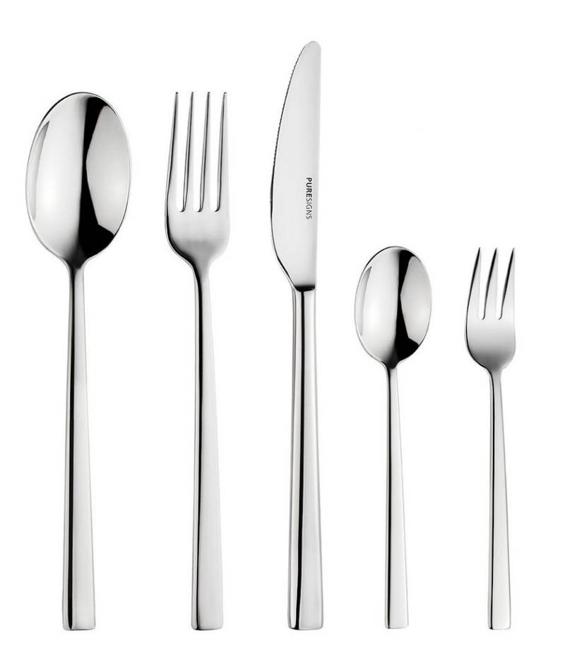 PURESIGNS Besteck-Set CENTUM (30-tlg), 6 Personen, Edelstahl 18/10 von PURESIGNS