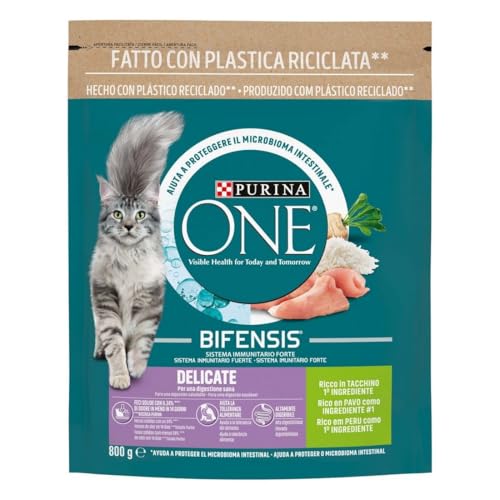 Purina One Bifensis Delicate Kroketten Katzen Truthahn 800g Purina One Bifensis Delicate Kroketten Katzen Truthahn 800g von PURINA ONE